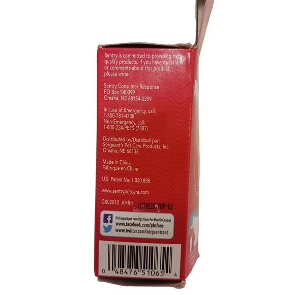 4 Sentry Petrodex Pet FINGER GLOVE TOOTHBRUSH Gloves Cats Dogs  New in Box - Picture 6 of 8